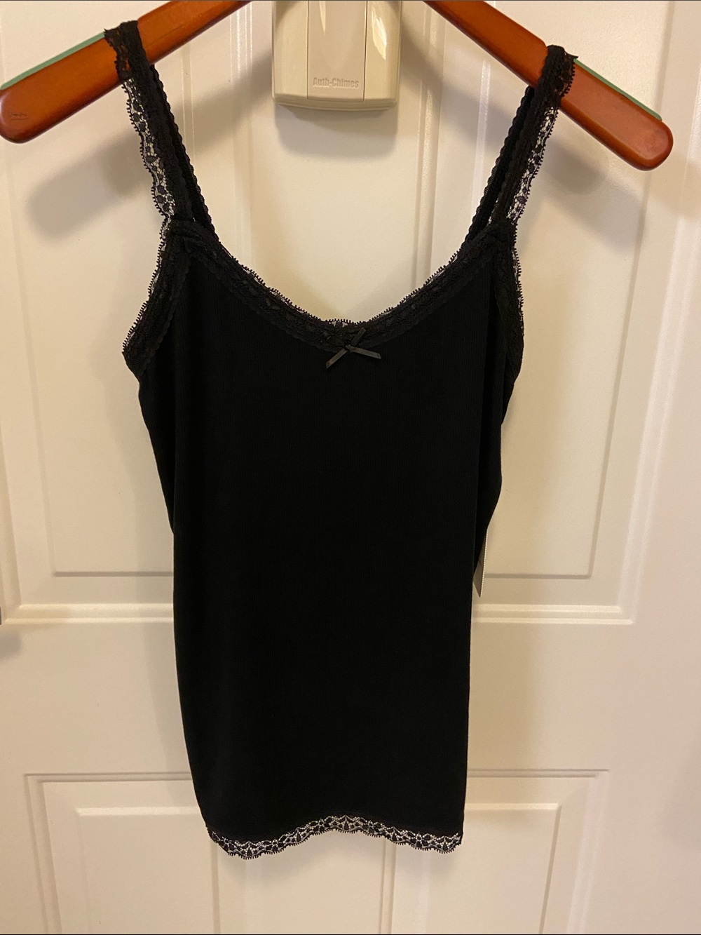 🖤Black Lace Trim 
Camisole Tank Top🖤